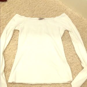 White long sleeve shirt